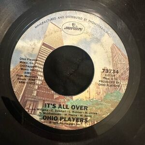 Black Vinyl Record 45 RPM Mercury Media